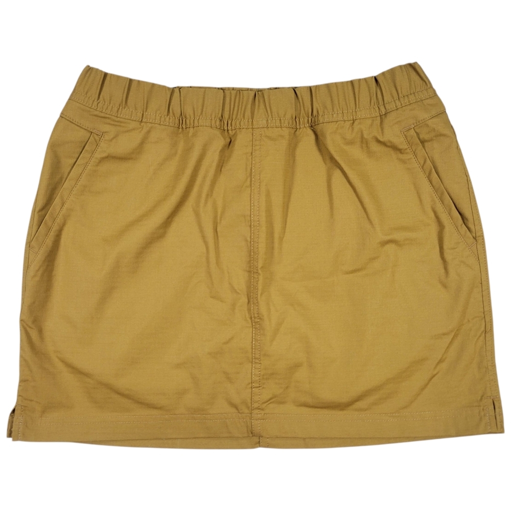 PrAna Double Peak Skort Skirt Womens 4 Antique Bronze Outdoor Performance Active